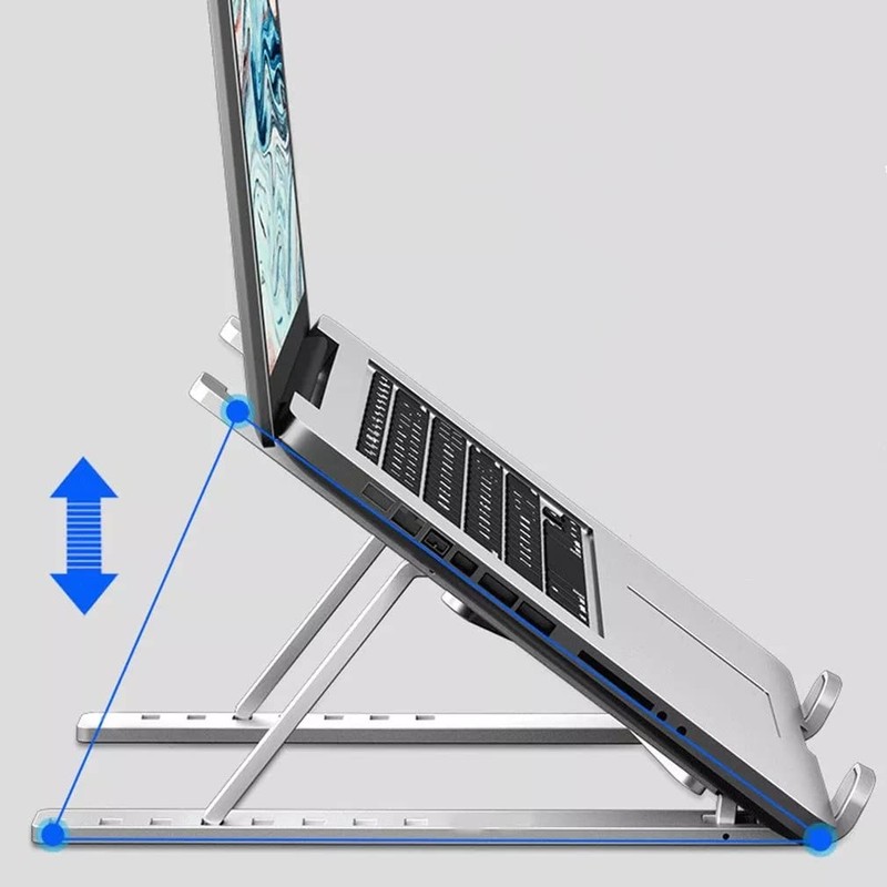 Laptop Stand, Adjustable Height Portable Universal Laptop Stand, Folding PC