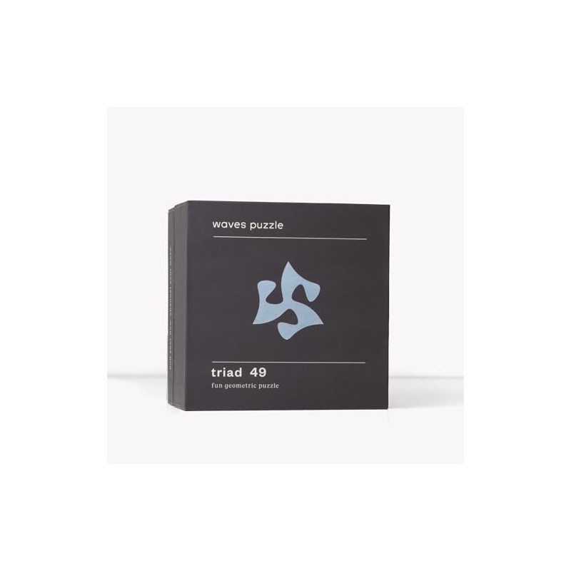 Triad 49 Puzzle - Unique Iridescent Acrylic Jigsaw For Adults,