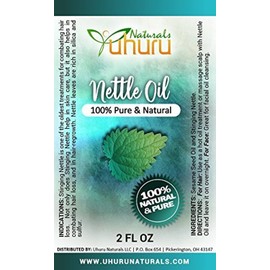 Uhuru Naturals Original Nettle Hair Growth (2oz) - African Remedy All Hair Types.| Nourish, Strengthen & Lock in Moisture