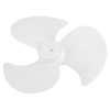 NIKOU 2Pcs Plastic Fan Blades, 3 Leaves Electric Fan Accessories