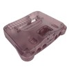 for N64 Translucent Case Replacement Retro Video Game Console Protective