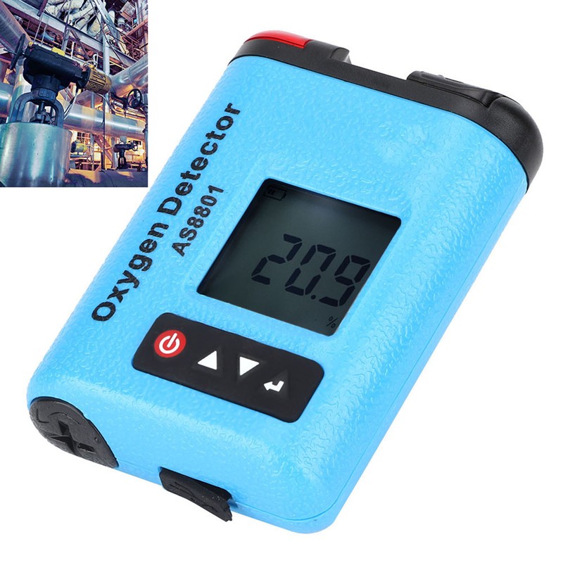SMART SENSOR AS8801 Oxygen Detector 0‑30％VOL Gas Leakage Monitor with