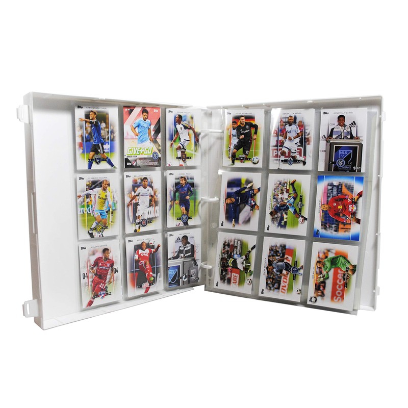 UniKeep Soccer Themed Trading Card Case With 10 Pages. Additional