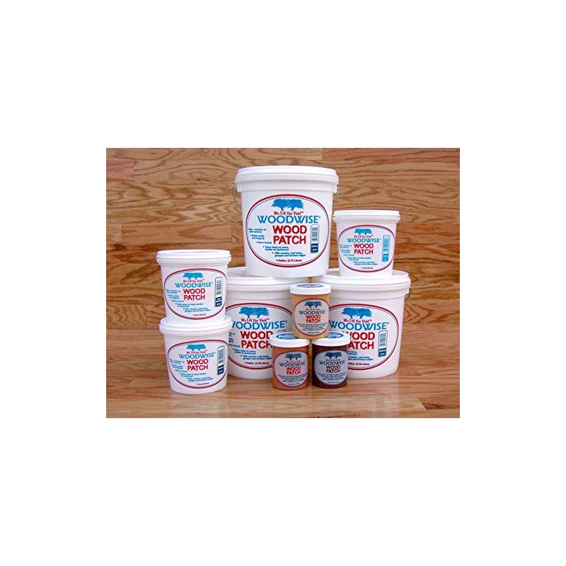 Woodwise The Original Wood Patch Waterbased Filler Maple-Ash-Pine, 1-Gallon