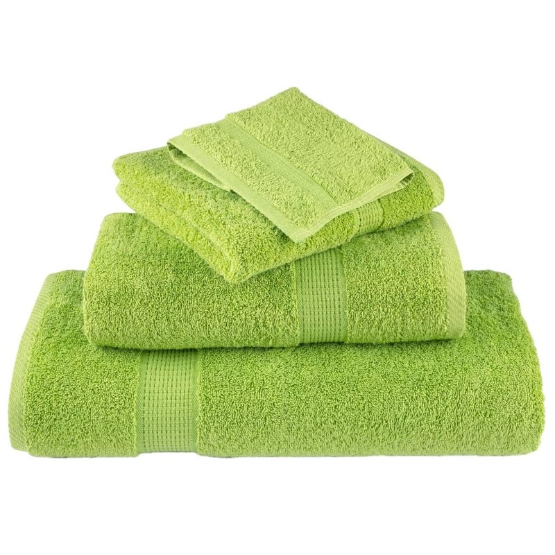 vidaXL - Washcloths 10 pcs Apple Green 30x30 cm -