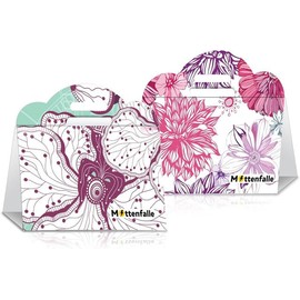 Mottenfalle Clothes Moth Traps 6-Pack - Prime Safe Non-Toxic Eco-Friendly Moth Traps with Pheromones Sticky Adhesive Tool for Wool Closet Carpet (Table-Top)