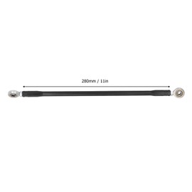 Buachois Motorcycle Gear Shift Rod,Aluminium Alloy Shifter Lever Rearseat Footpegs Change Linkage Bar 280mm Motorcycle Gear Lever