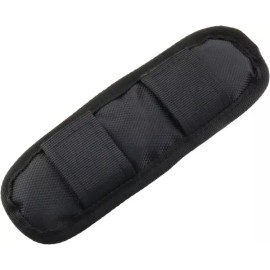 Luolong 루오룽 어깨끈 패드 블랙 탈착식 수하물 가방 백팩 가방용 패스너 쿠션 Lurong Shoulder Strap Pad Black Detachable Luggage Bag Backpack Bag clashes Cushion