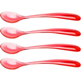 Zak!Designs Plastic Spoon, Clear, 150 mm x 27 mm x 17 mm