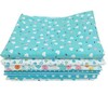 7pcs DIY patchwork cotton fabric in squares, cotton cloth, package