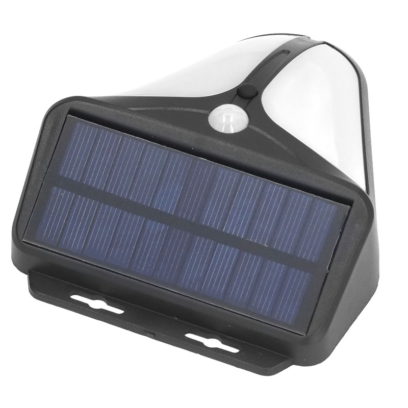 Solar Warning Light Human Body Induction Infrared Sound Light Alarm