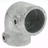 PRO-SAFE Galvanized Structural Pipe Rail Fitting: 90° Elbow for 1-1/4"