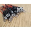 USA-LEDs 1pcs Pre-Wired 5mm WHITE LED! 3VDC! Super Bright! Made