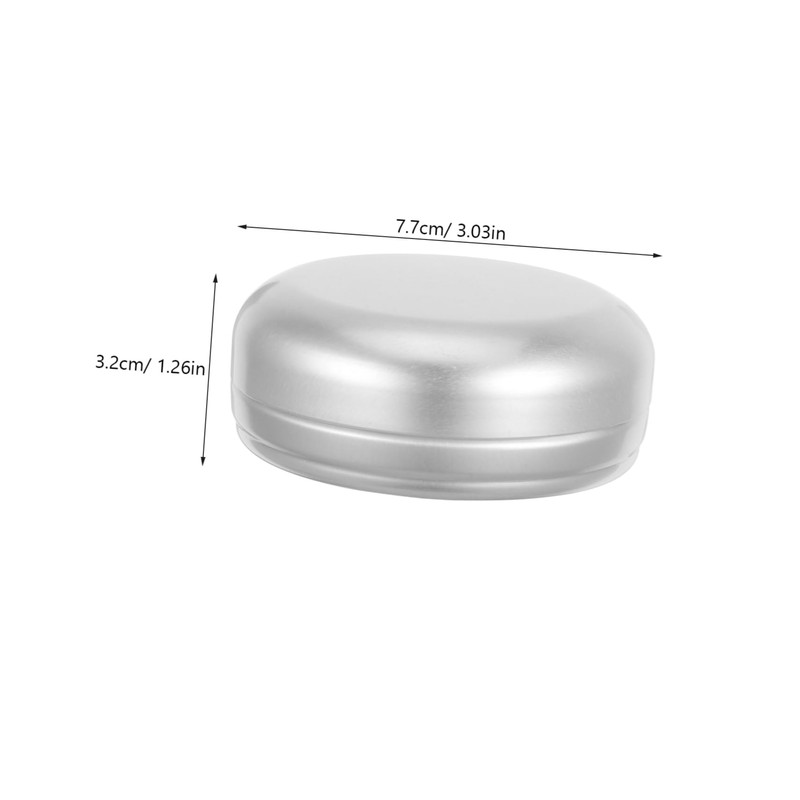 Zerodeko 2Pcs Leakproof Soap Travel Case Soap Holder with Lid