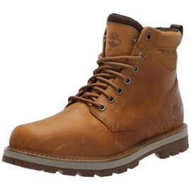 Timberland Men's Britton Road Mid Lace Up Waterproof Fashion Boot, Wheat Full Grain, 9.5