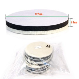 Medoon Car Polishing Buff Polishing Electric Buff Polisher Polisher Sponge 4.9 inches (125 mm) Rough, Medium Grade, Fine Point, Set of 6