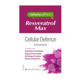 Naturopathica Resveratrol Max Anti-Ageing 30 Tablets
