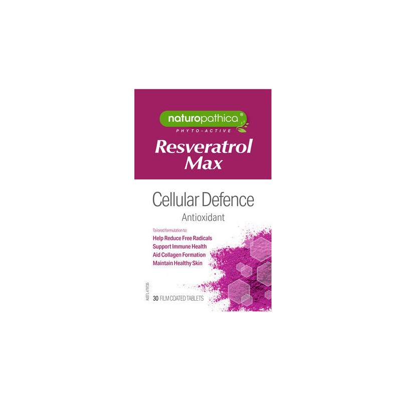 Naturopathica Resveratrol Max Anti-Ageing 30 Tablets