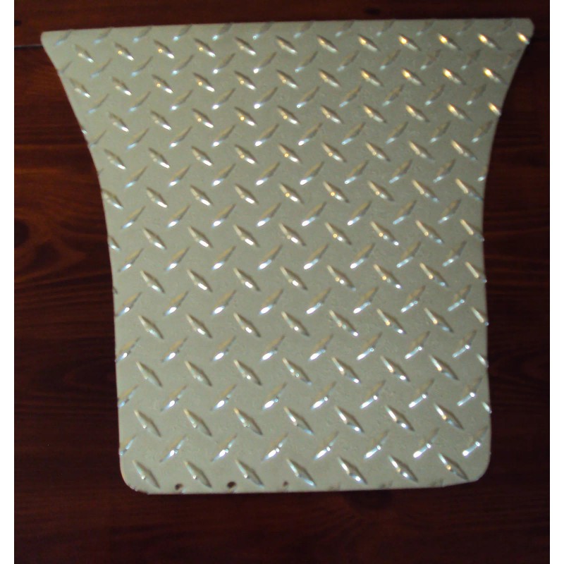 PBR Ez go RXV golf cart Diamond Plate Polished Aluminum