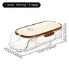 Automatic Rolling Egg Storage Box – Refrigerator Egg Organizer Rack