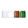 4 Pcs 3.4 oz Clear Glass Jars with Lids and