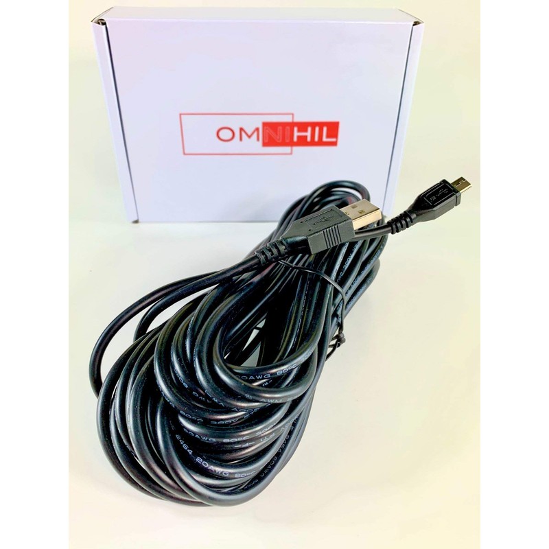 OMNIHIL 30 Feet Long High Speed USB 2.0 Cable Compatible
