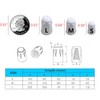 35 Pack Ceramic Wire Connector,High-Temp Screw Wire Connector,Twist Caps for