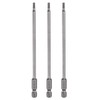 sourcing map 3pcs H2.5 Hex Head Drill Bit Wrench 2.5mm