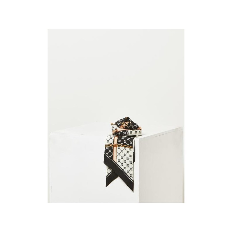 Daks (신세계강남점)DCSC3F025BK SILK100%블랙 롱 스키니 실크스카프 (Daegu Shinsegae) DCSC3F025BK 100%