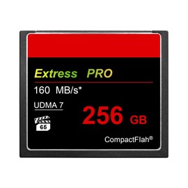 GYWY 256GB UDMA high-Speed CF Card 160MB/s Transmission Speed