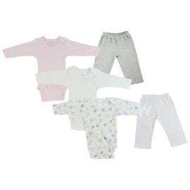 UD_Infant Girls Long Sleeve Onezies And Track Sweatpants Cs_0467s