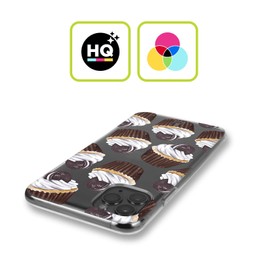 Head Case Designs Cupcakes Schokoladen Desserts Soft Gel Huelle kompatibel mit Sharp Aquos Sense2 SHV43