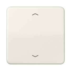 JUNG CD101P Single Push Button White for CD Roller Shutters