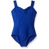 Capezio Maillot de tirantes para niña, tamaño mediano, tamaño grande