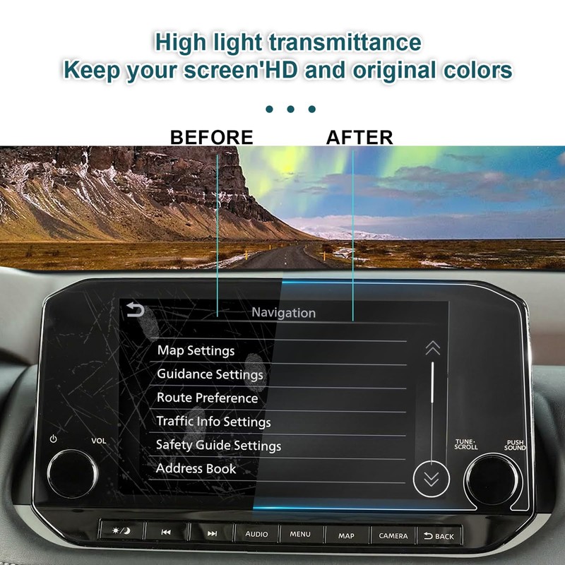 2025 Pathfinder Screen Protector Anti Glare 8'' for 2022 2023