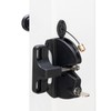 SANKINS Key Lockable Fence Gate Latch, 2 Sided Gate Lock