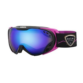 Bollé Duchess Women's Outdoor Skiing Goggle available in Soft Black/Gold - Medium