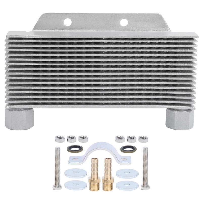 Universal Engine Oil Cooler Cooling Radiator Fit for 125CC‑250CC Motorcycles