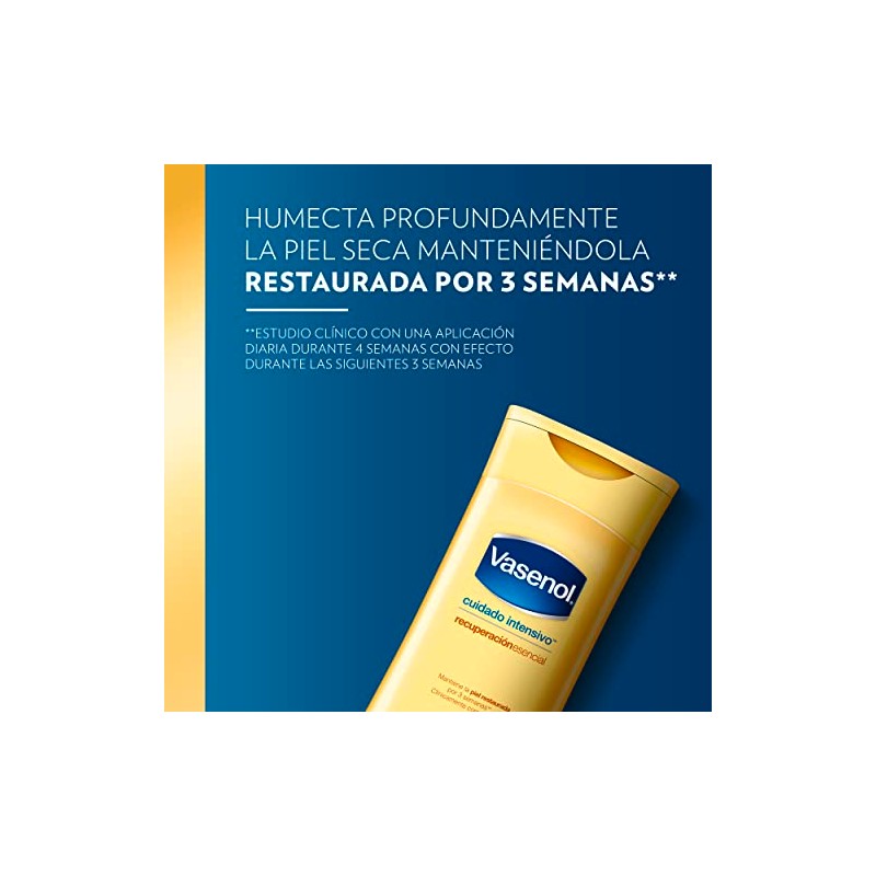 VASENOL Crema Corporal cuidado intensivo recuperación esencial 400 ml