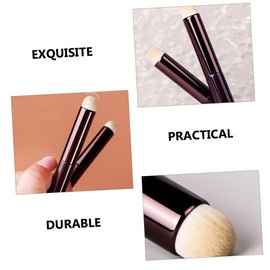 Gatuida 6pcs Foundation Brush and Makeup Applicator Sponges for Liquid and Powder Cosmetics Mushroom Head Puff for Precise Face Powder Application and Concealer Blending