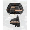 1Up Driver Backrest for Can-Am Ryker, Adjustable Angle Lumbar Support