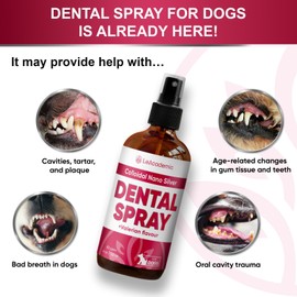 LeAcademic Cat Dental Care Spray | Breath Freshener & Teeth Cleaner | 4 oz