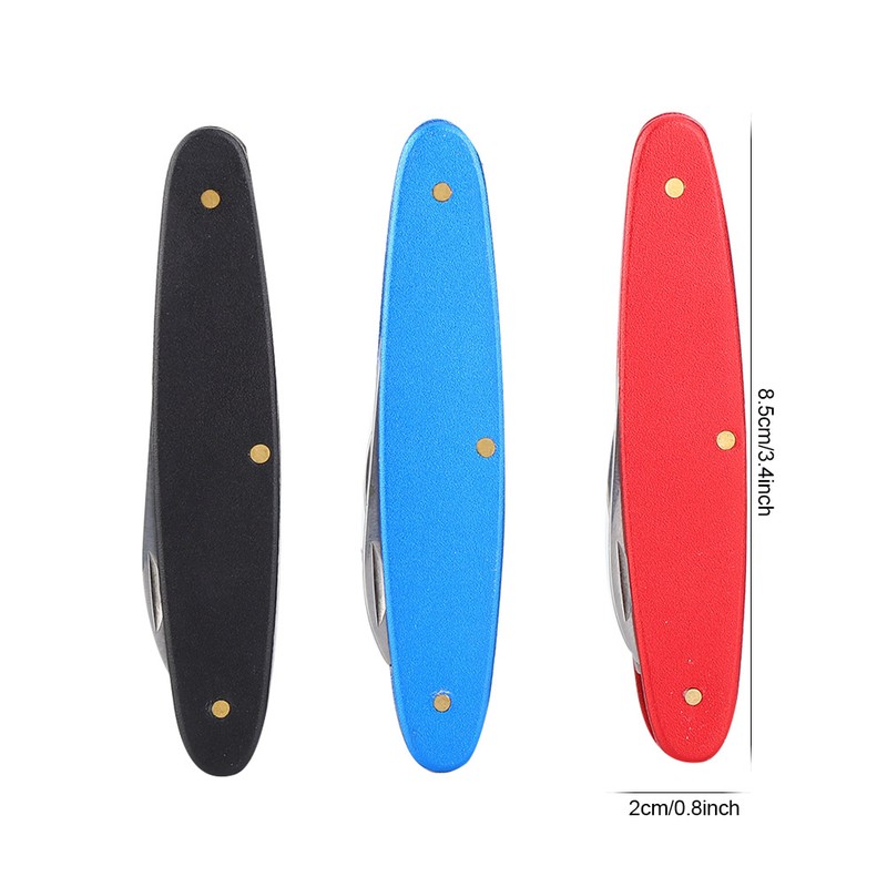 3Pcs Double-Sided Folding Watch Back Case Opener Blade Cover Pry