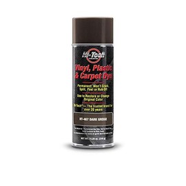 HI-TECH Vinyl, Plastic, Carpet Dye | Leather, Upholstery, Fabric Paint, Dark Greige (1 Pack)