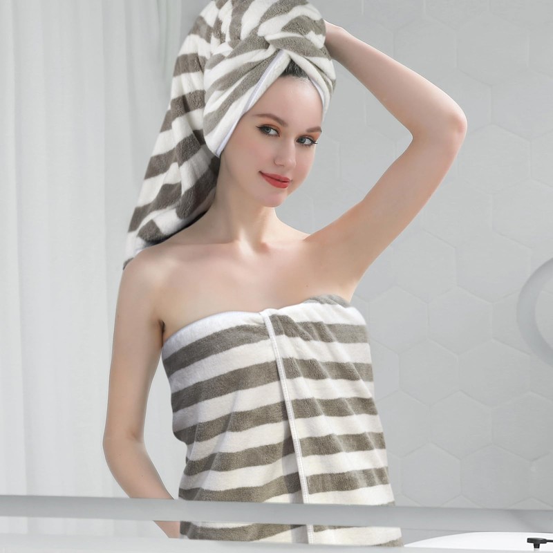 VIVOTE Microfibre Bath Towel (80 X 152 cm), Soft &