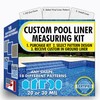 Freetime Fun Custom Pool Liner for Inground Pool. Oval, Grecian,