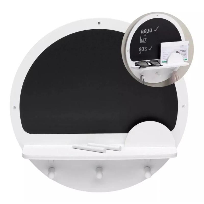 KG Perchero Eco Resist, Look Tipo Madera, Soporta 1 Kg.