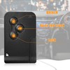 AULESSE 3 Button Car Key Shell Car Key with Remote