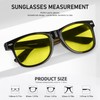 SUNOVELTIES 10 Pack Neon Colors Sunglasses Classic Black Frame Tinted