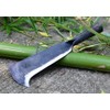Thick Steel Blade Brush Axe, Heavy Duty Billhook Machete Hatchet